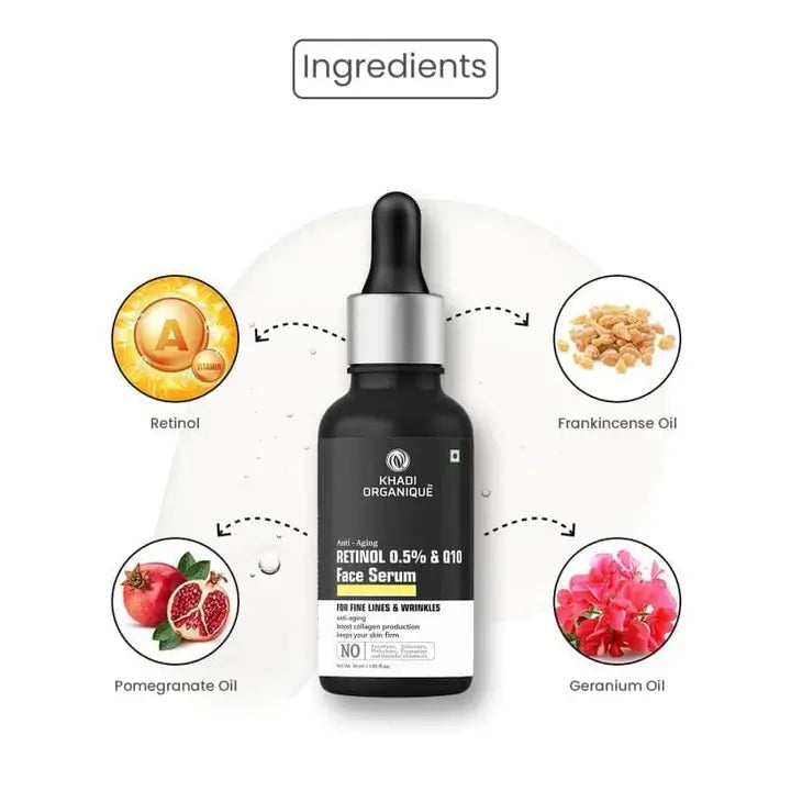 0.5% Retinol Face Serum For Anti Aging