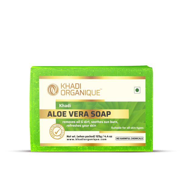 Khadi Organique Aloe Vera Soap 125G