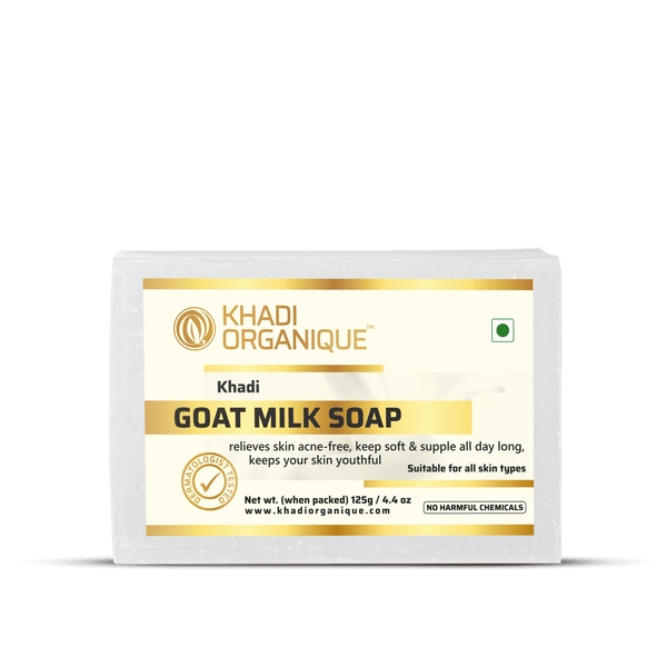 KHADI ORGANIQUE GOAT MILK SOAP 125G