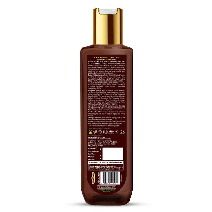 Activated Bamboo Charcoal Hair Cleanser