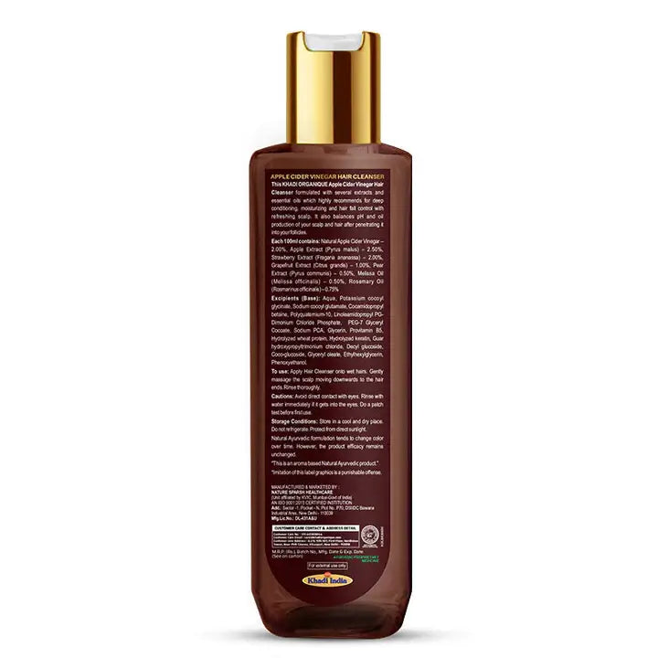 Apple Cider Vinegar Shampoo