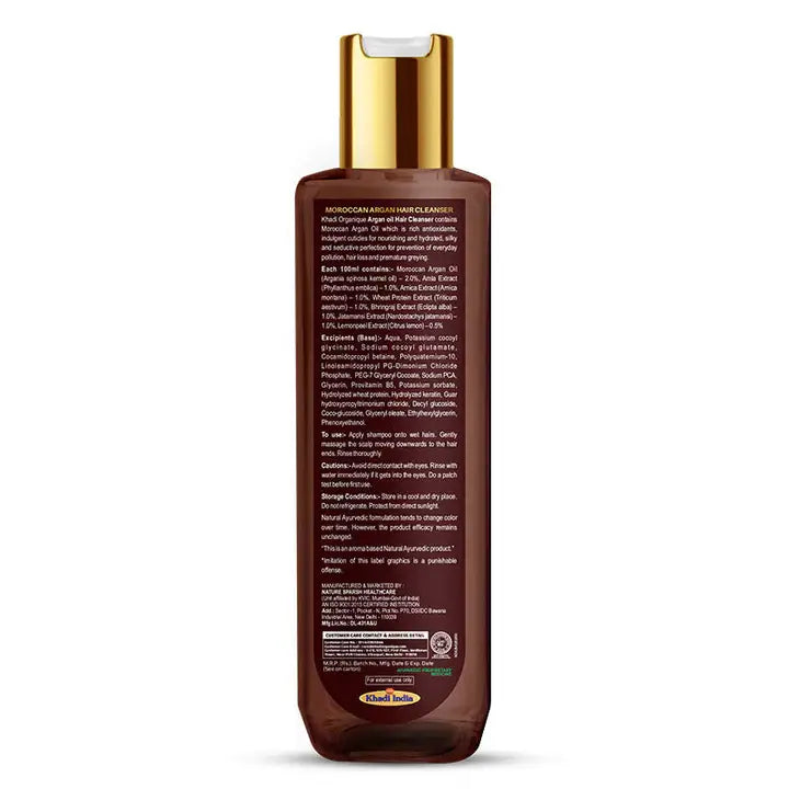 Best moroccan argan oil hair cleanser