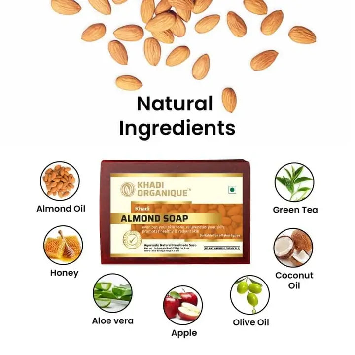 Best natural almond soap