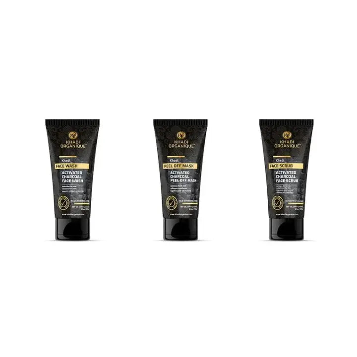 Charcoal kit for gift pack Activated Bamboo Charcoal Face Wash