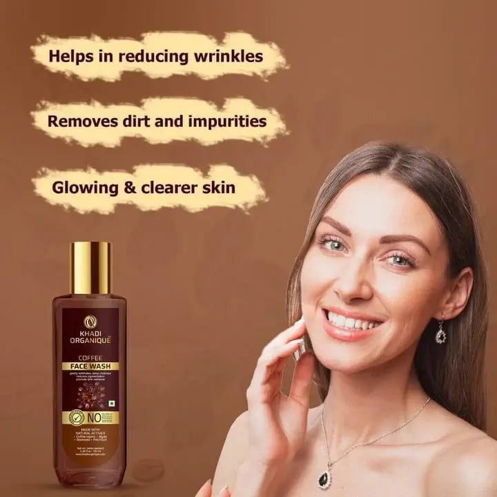 Coffee face wash benefits