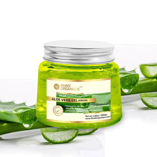Green Aloe Vera Gel for Fairer Skin