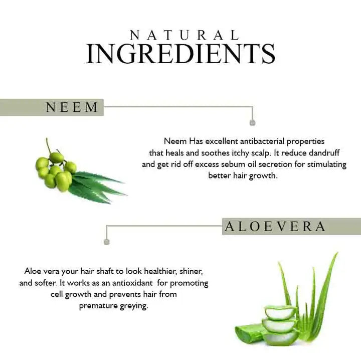 Herbal Neem & Aloevera Hair Cleanser