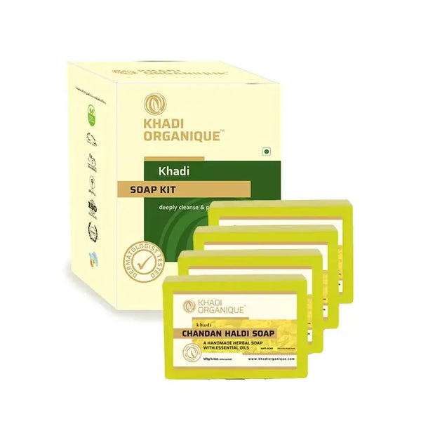 Khadi Ayurvedic Chandan Haldi Soap
