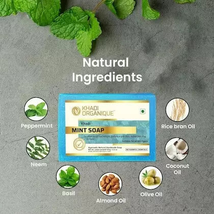 Mint soap ingredients