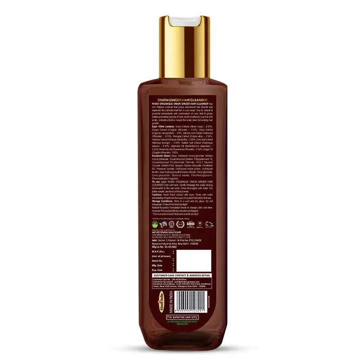 Onion Ginger Hair Shampoo