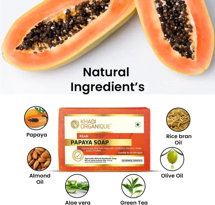 Papaya Skin Whitening Soap