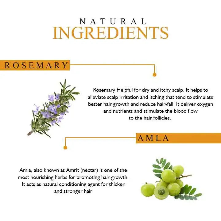 Rosemary amla hair cleanser ingredients