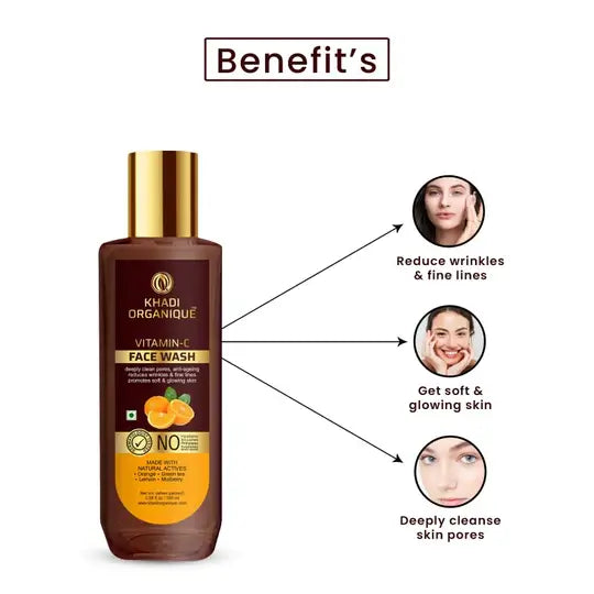 Vitamin C Face Wash for Glowing Skin